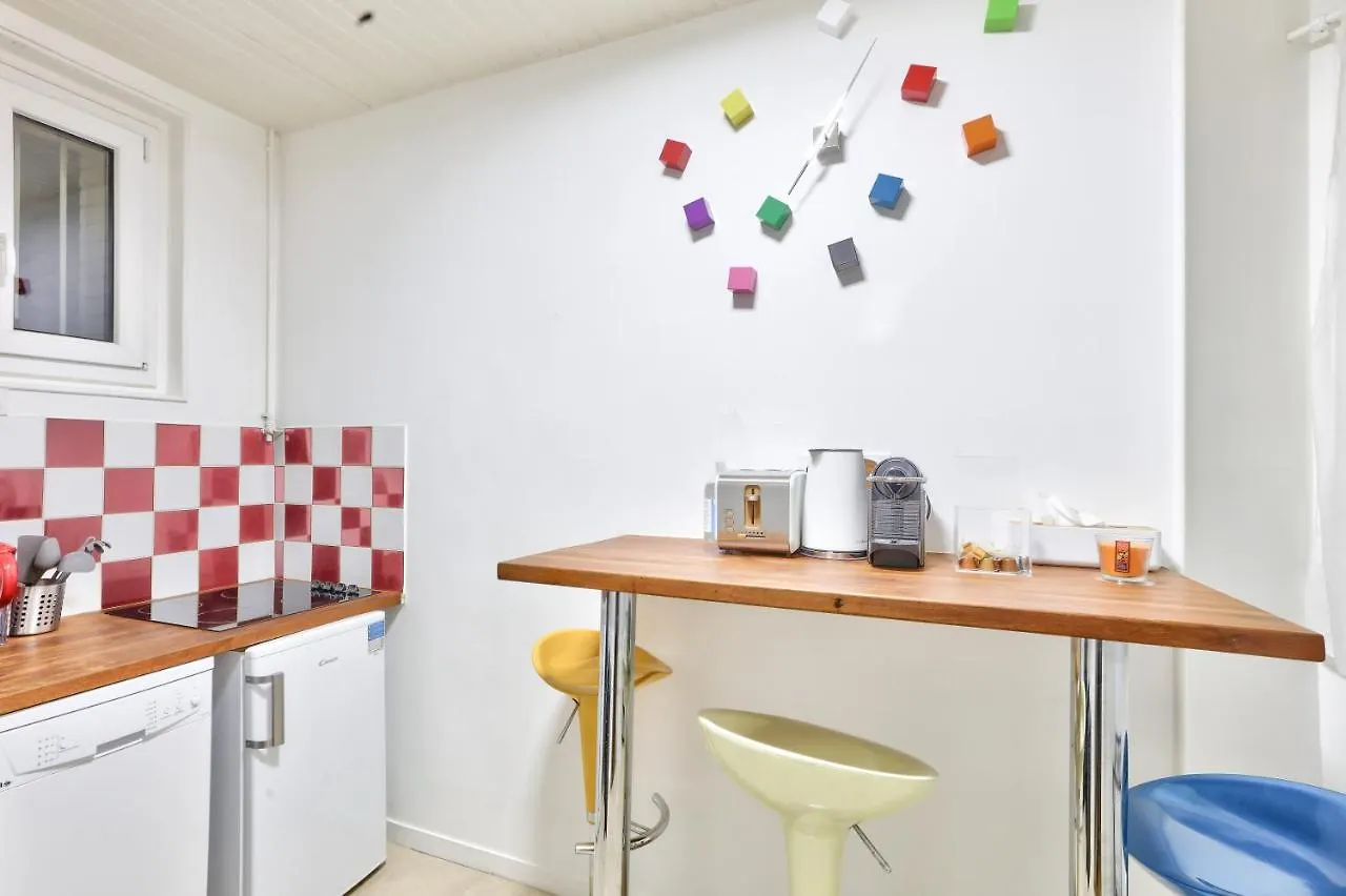 Apartment Superb T1Bis At 1Min From The Metro Porte St-Ouen Paris France